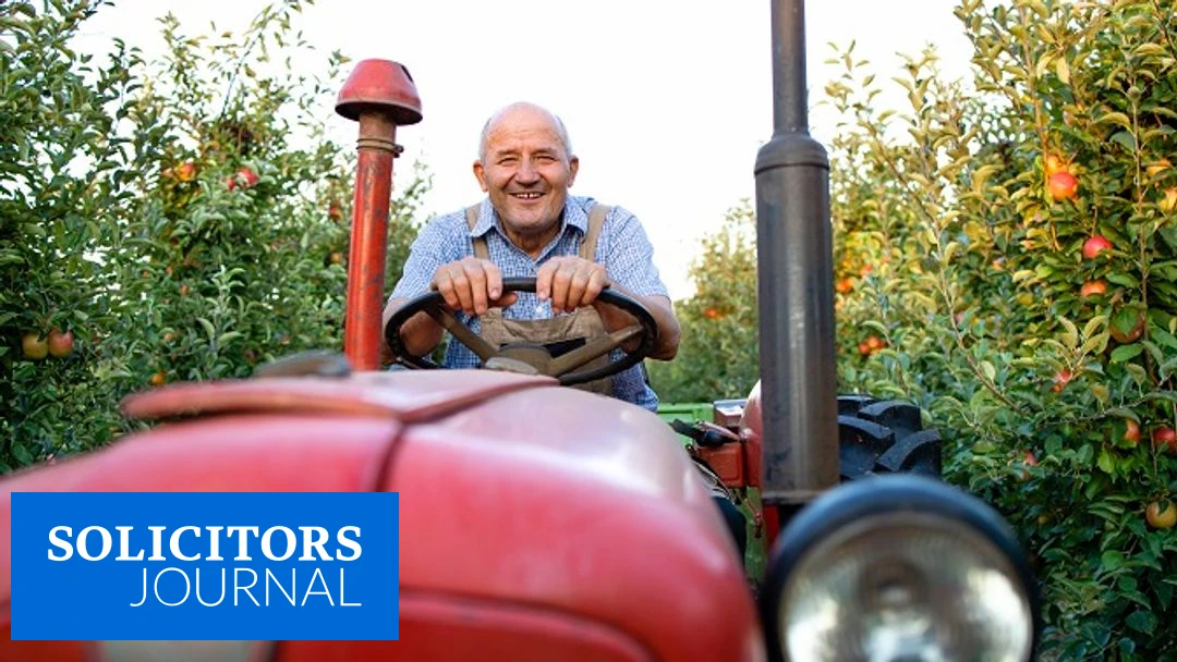 Inheritance Machining Farmers protest inheritance tax changes